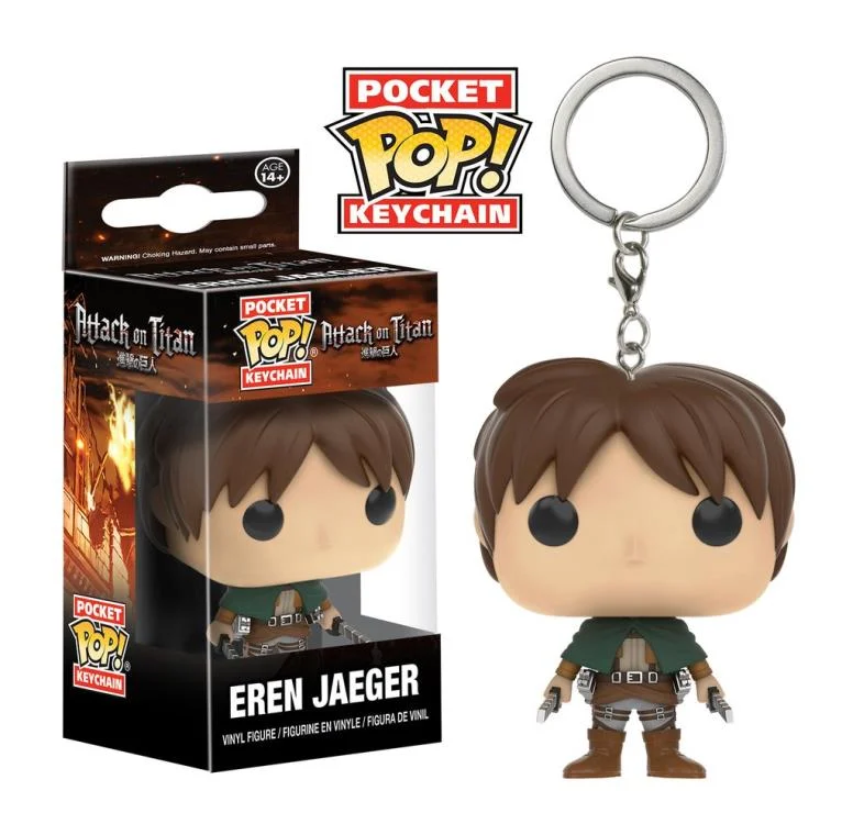 Pocket Pop! Keychain : Eren Jaeger