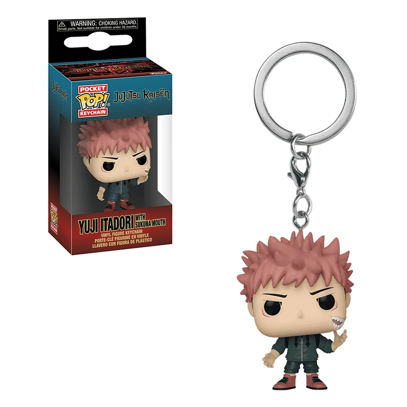Pocket Pop! Keychain : Yuji Itadori (With Sukuna Mouth)