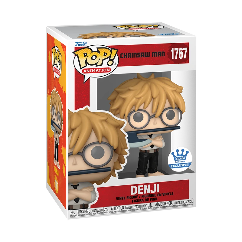 FunkoPop! Animation: Chainsaw Man Figurine Denji (Operation: Super-Smart)
