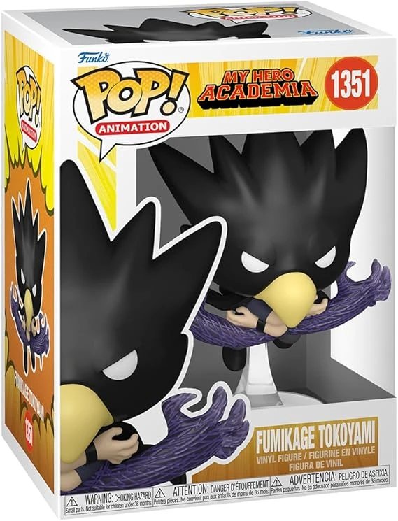 Funko Pop! Animation: My Hero Academia - Fumikage Tokoyami and Dark Shadow - (Fallen Angel)