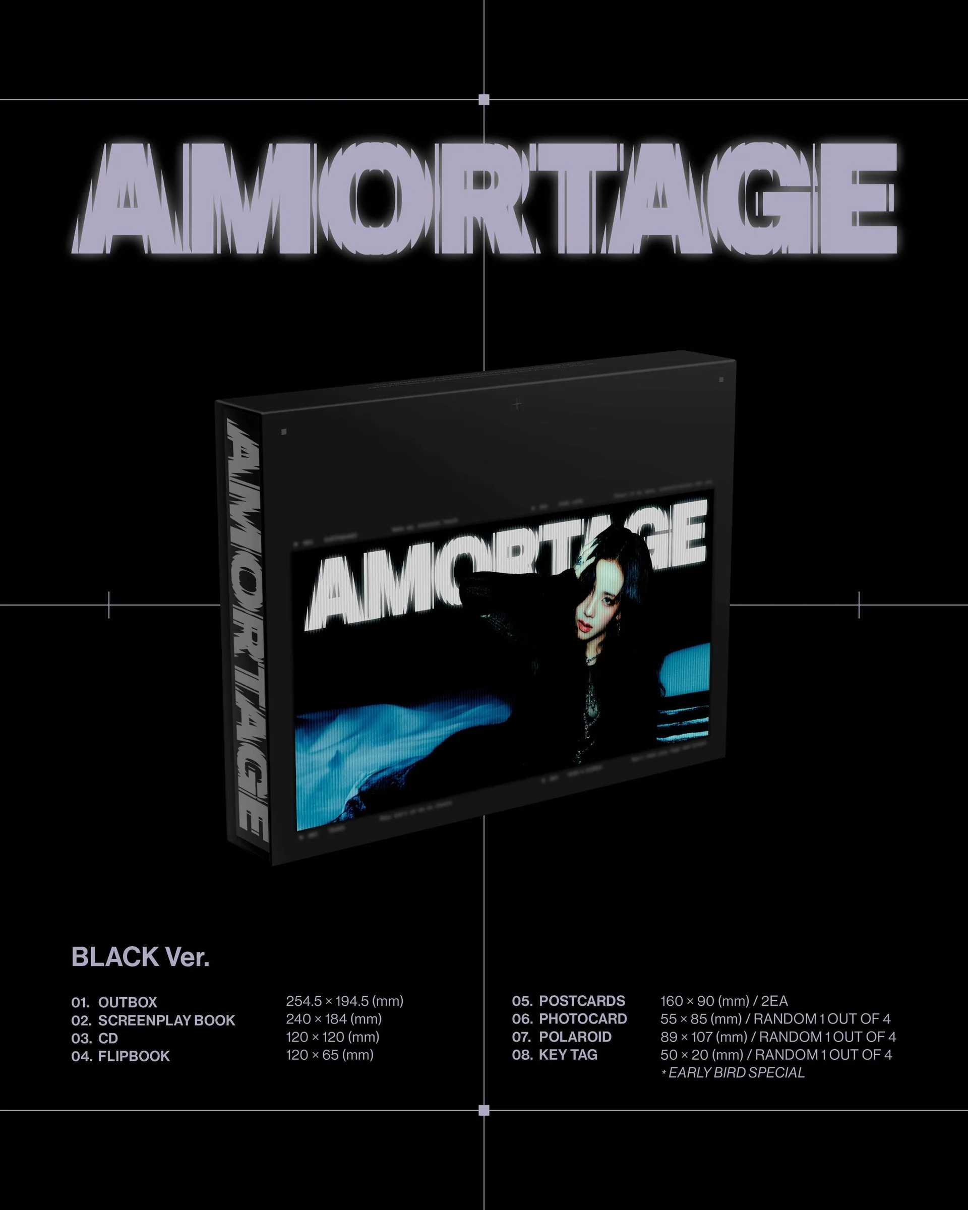 JISOO - Mini Album [AMORTAGE]