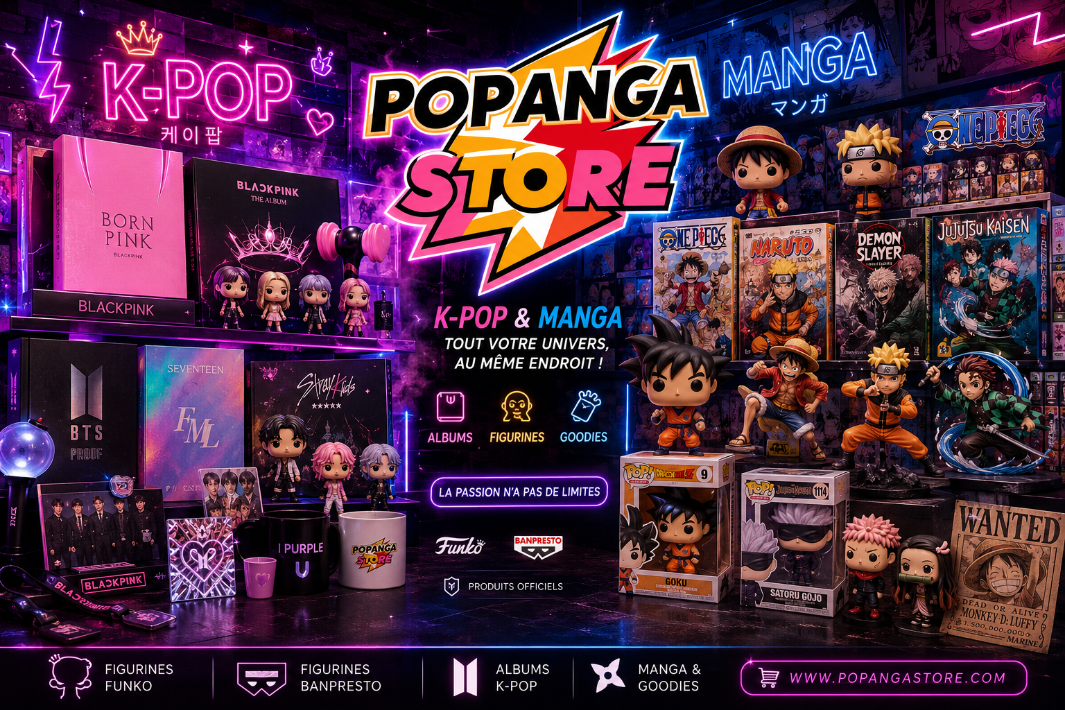 Popanga Store - K-pop & Manga